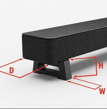 Samsung B-Series Soundbar Riser Stands