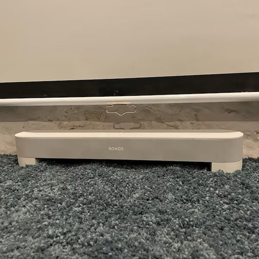 Sonos Beam Stackable Riser Stand - Adjustable Soundbar Stand - Modular Height Options for Home Theater or Office Desk