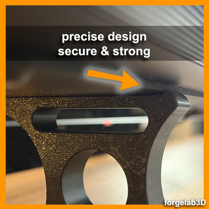 Sonos Arc Riser Stand – 45mm 75mm 125mm Sleek, Durable Soundbar Riser for Enhanced Sound and Stability (Set of 2 stands) various heights