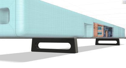 Sony HT-A7000 Soundbar Stand - Elevate Your Home Theatre - 25mm, 45mm, 75mm and 125mm Options